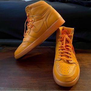 (SOLD) Jordan 1 Retro High OG G8RD Orange (orange peel)